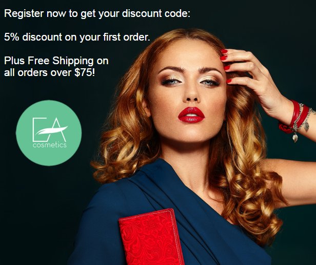 EACosmeticscom's tweet photo. Register now on our website, follow us on our #socialmedia and get your discount code and many more gifts only for you! #offers #gifts #EACosmetics #beauty #shopnow https://t.co/vlM3m1YQ4P https://t.co/7e340SJhUz
