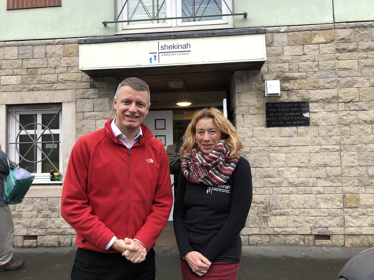 LukePollard's tweet photo. Visited @shekinahmission today to hear more about rough sleeping provision over #Christmas. Lots of people donating but remember homelessness happens throughout the year not just at Christmas #plymouth #lukeMP https://t.co/li4noytTf8