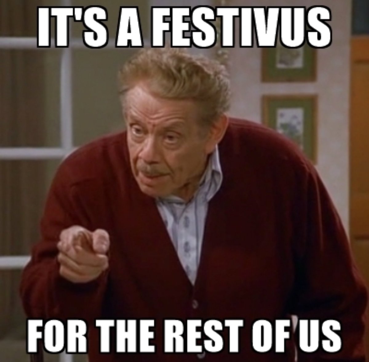 ConvertToNone's tweet image. Take the Christ out of Christmas and replace him with a pole! #HappyFestivus #ConvertToNone #Atheism
