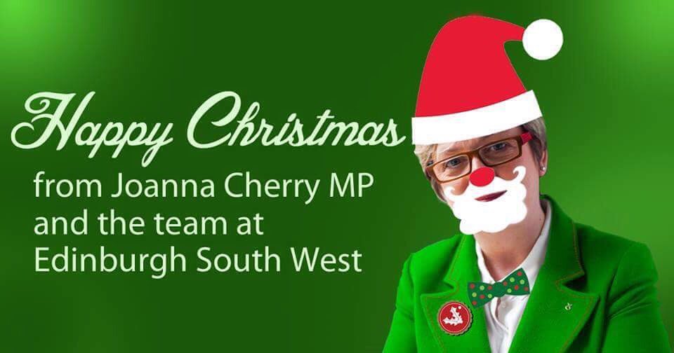 joannaccherry's tweet photo. #OfficeAdvent17 Day 23 – Happy Christmas from #TeamEdinSW! Support @CrisisScotland this Christmas. https://t.co/liG3UwgURS
