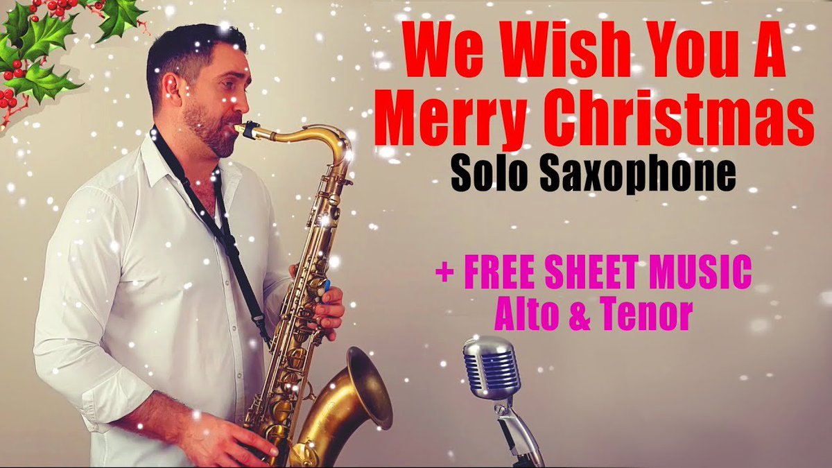 Paul_Haywood_'s tweet photo. 🎄🎄 MERRY #CHRISTMAS EVERYONE! 🎄🎄 Here's some 🎷🎷 #Saxophone 🎷🎷 #music for the #Holidays! - #ChristmasCarol on#Sax WITH FREE SHEET MUSIC!!! 

#MerryChristmas #ChristmasMusic #HappyHolidays #xmas #holidayseason

Listen?.... ReTweet? 😃❤️🎵🎶

https://t.co/4H7QZ1dGpz https://t.co/Vbuj8p0X4f