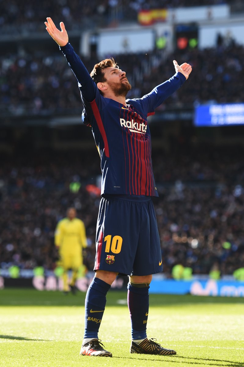 FCBarcaInPidgin's tweet photo. The G.O.A.T
The Terminator
The Last Airbender

Make una add una own Messi pics &amp; nickname
#ForcaBarca #ElClasico https://t.co/ZnR5y6Rsb4