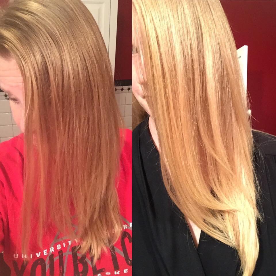 MonatMo's tweet photo. Ladies!! Who wants long, heathy hair?! 

❄️ The photo on the right is a customer who has never lightened or colored her hair!! Wanna know her secret? M O N A T! Just 2️⃣ months! 

❄️ The photo on the left shows the result of using Monat for 5 months! Talk about hair goals! https://t.co/eOtE77rrif
