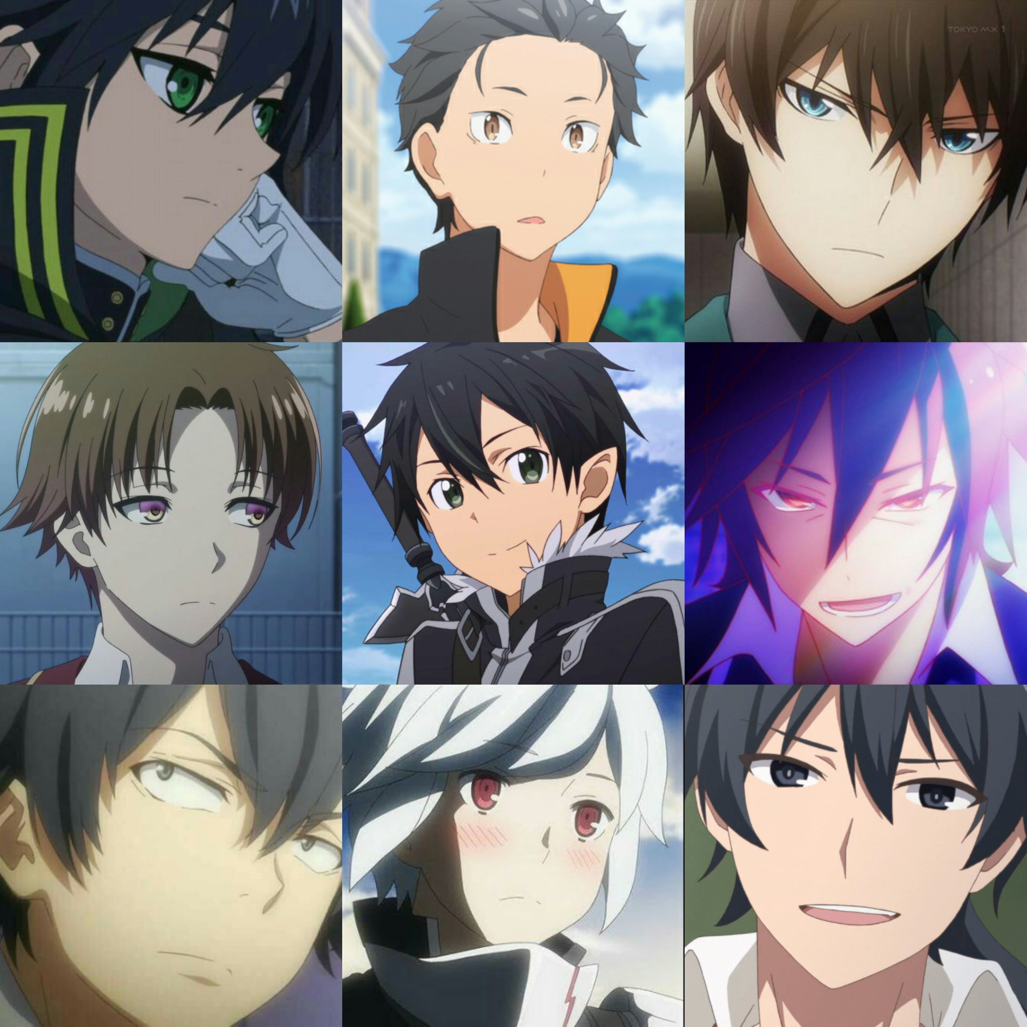 Twitter 上的 Gir あずらく カッコいい イケメン主人公キャラ総まとめ 好きなキャラがいたらrt アニメ好きと繋がりたい Rtした人全員フォローする アニメ T Co X1hfsdgloc Twitter