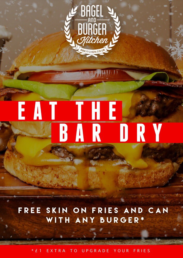 Bagel and Burger tweet media