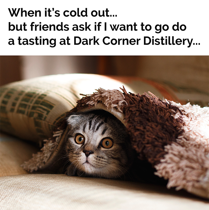 I'll always get out of bed for some <a href="/MyWhiskeyGirls/">Whiskey Girl</a> and <a href="/JocasseeGin/">Jocassee Gin</a> ! We're open today from 11am - 7pm!