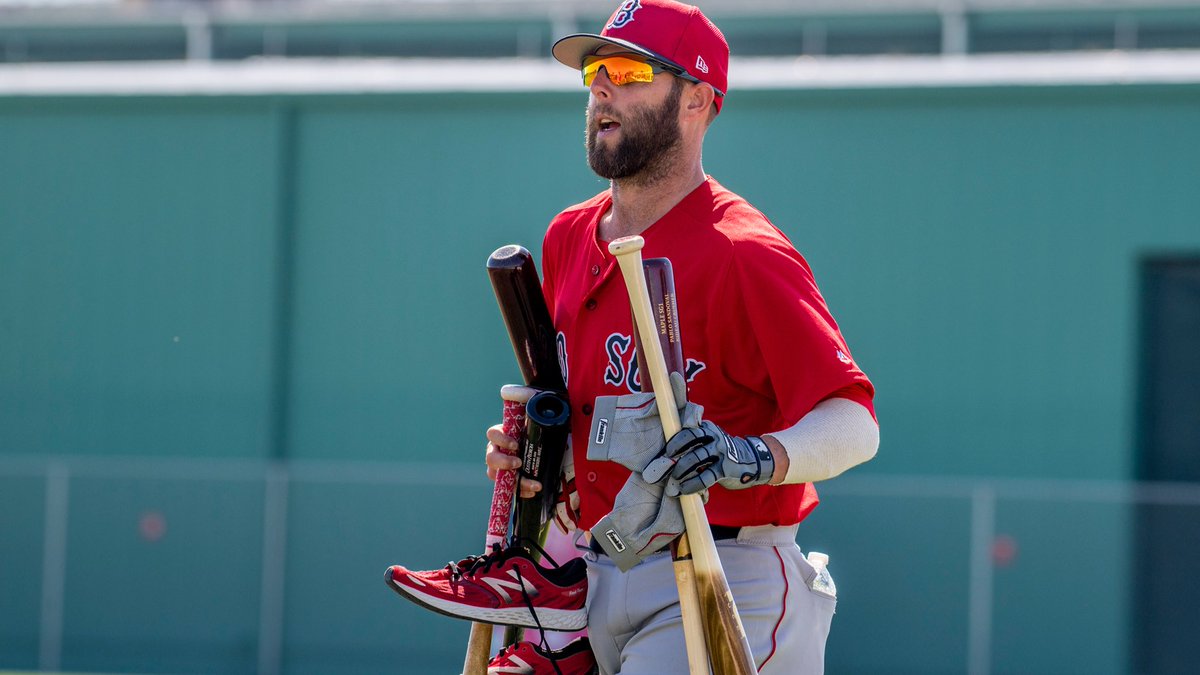 RedSox's tweet image. Imagine 5️⃣3️⃣ days from now...
Sunshine, palm trees, BASEBALL.