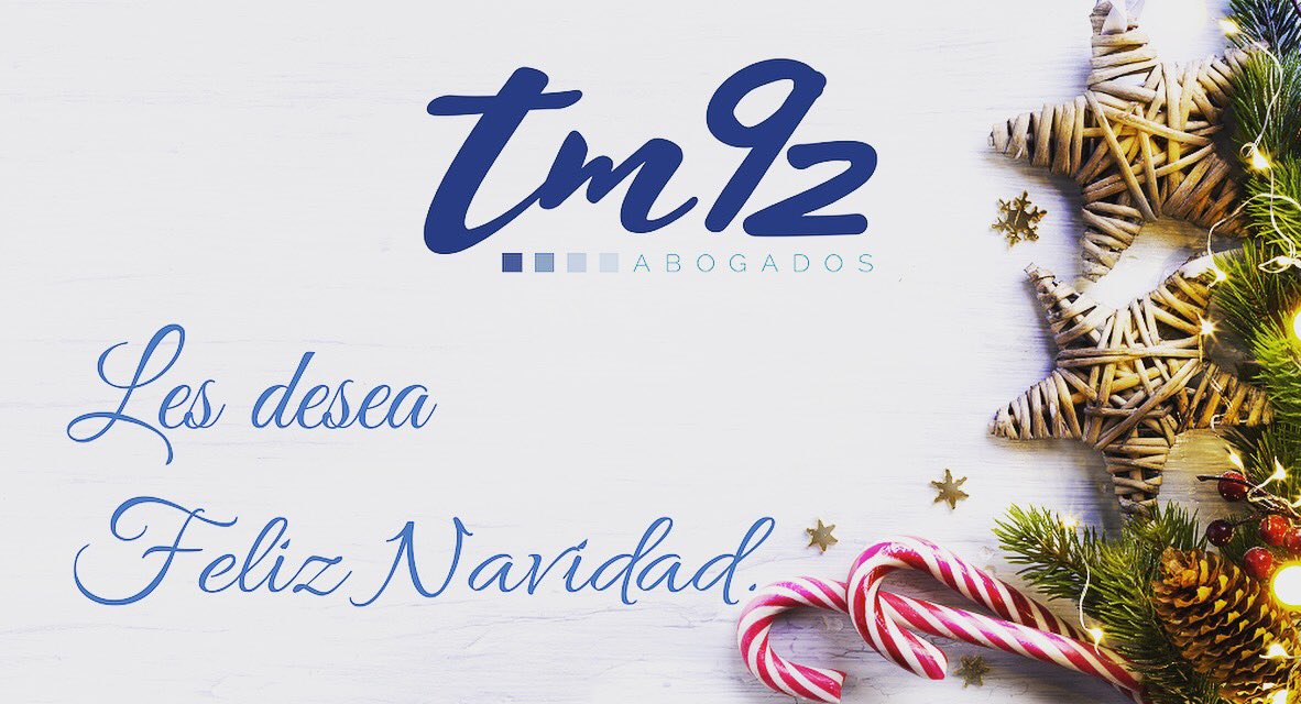 tm92abogados's tweet photo. TM92 les desea una feliz navidad! https://t.co/mQl5uGbWHg