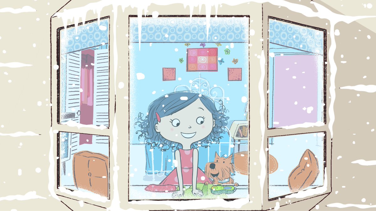 Let it snow, let it snow! Are you excited to make snow angels? We know Dot loves the snow!