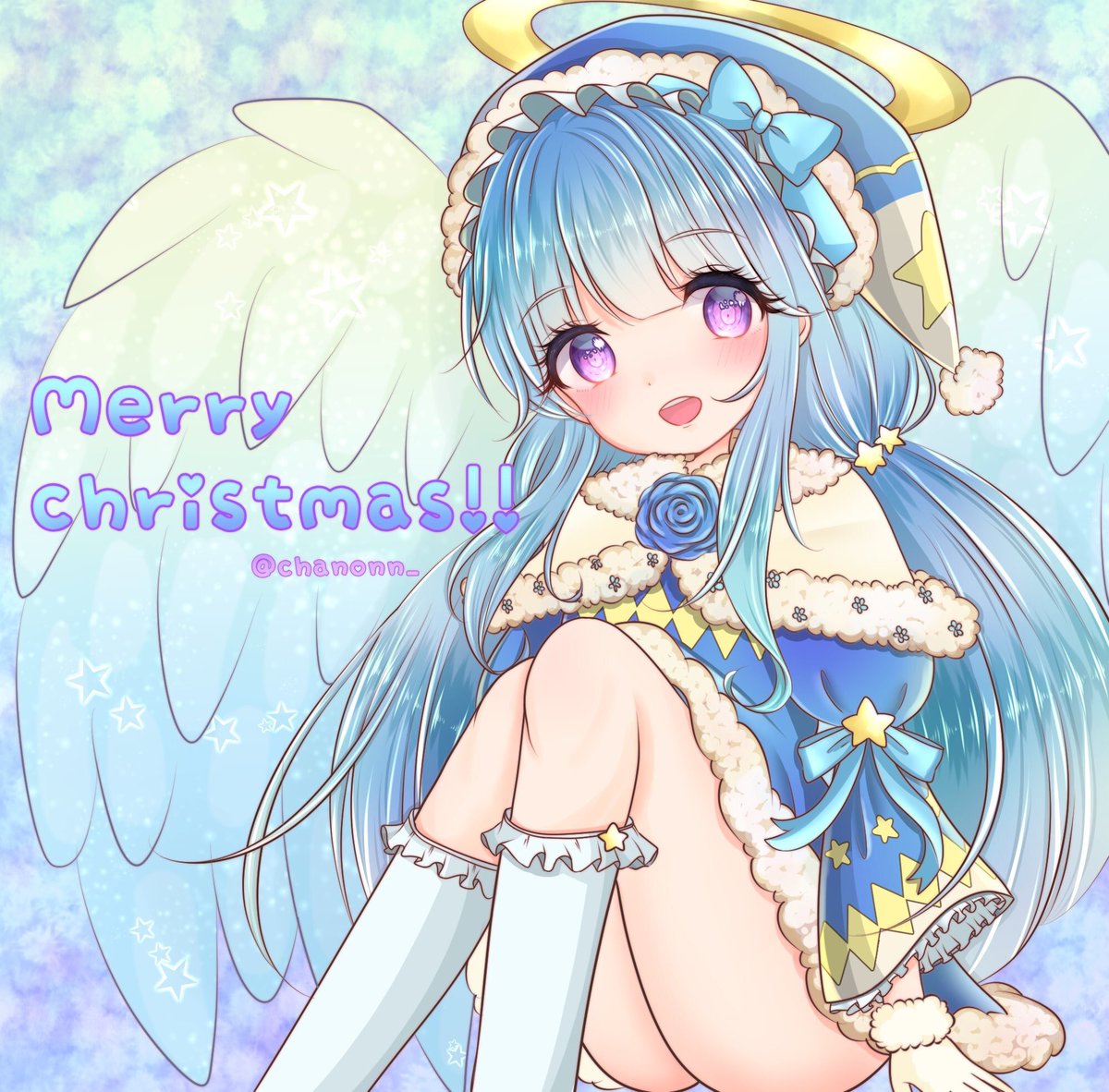 O Xrhsths ちゃのん イラスト Sto Twitter メリークリスマス 一日早い 笑 クリスマスラファエルちゃん இdஇ 実は祈願イラストかいてた 笑 モンスト ラファエル クリスマス モンストクリスマス