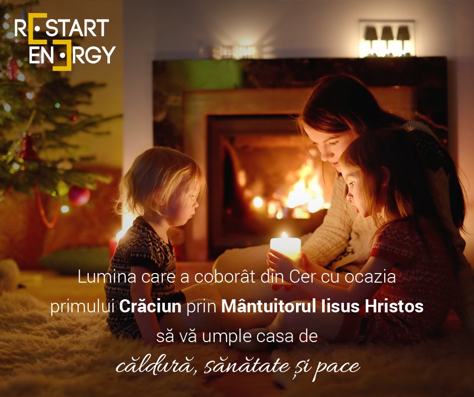 RestartEnergy's tweet photo. Echipa  @RestartEnergy  vă dorește Sărbători Fericite!
#furnizorenergie https://t.co/PJt9gKs0Yp