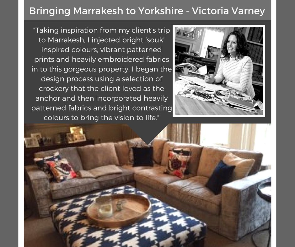 RGInspiration's tweet photo. Project spotlight: Bringing #Marrakesh to #Yorkshire with chunky #textiles and vibrant prints https://t.co/MgodWkLPet https://t.co/QG0ytpy3r3