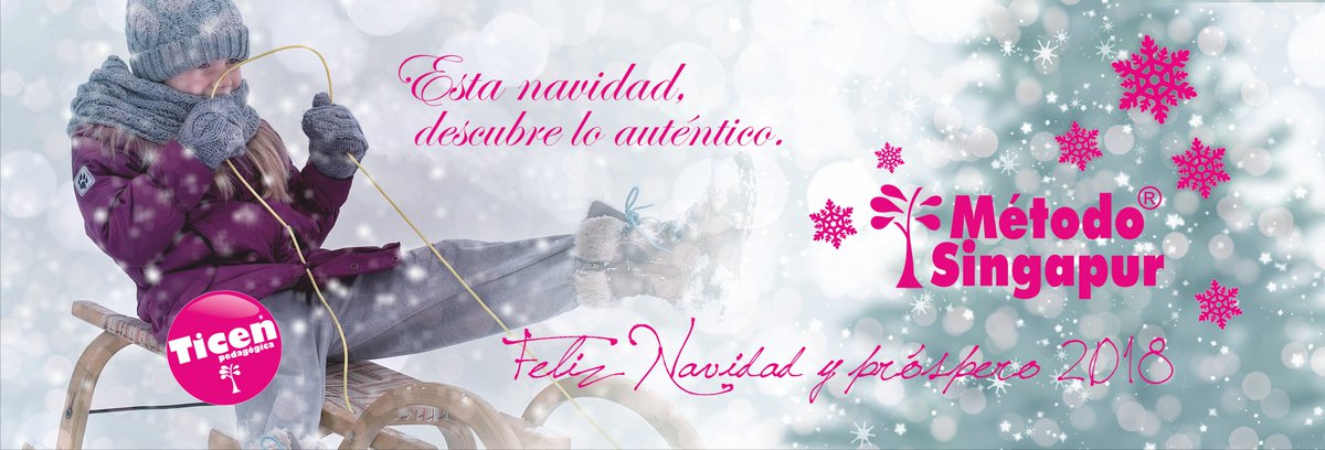 Ticen13's tweet photo. Os deseamos feliz navidad, y un 2018 lleno de alegrías. #MatemáticasSingapur #MétodoSingapur #ticen https://t.co/Gu2RD8PkQr
