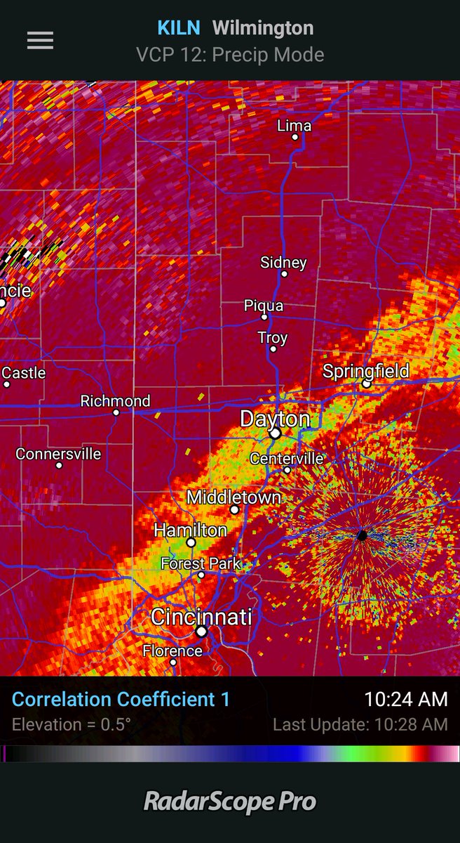 WX_Marker's tweet photo. Transition moving into #Dayton #RaintoSnow https://t.co/oVBHbmLXvn