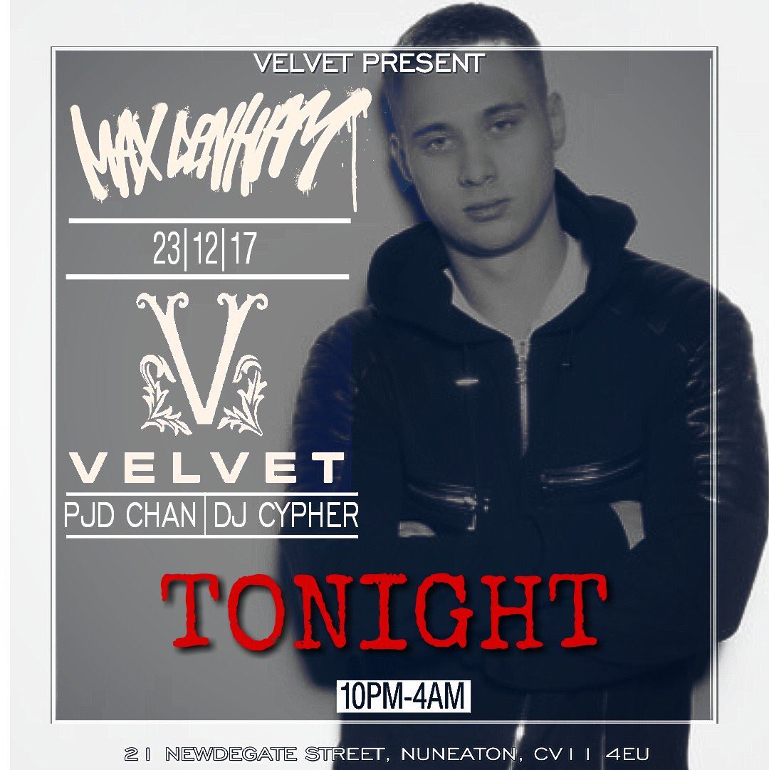 Djing at <a href="/VelvetNuneaton/">VELVET</a> tonight!!!