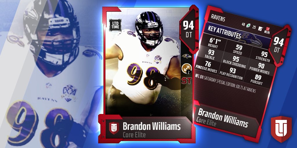 EASPORTS_MUT's tweet photo. NFL on Saturday Special Edition Limiteds now available until Christmas Morning! #LTD #Madden18 https://t.co/ELUuznuwCM