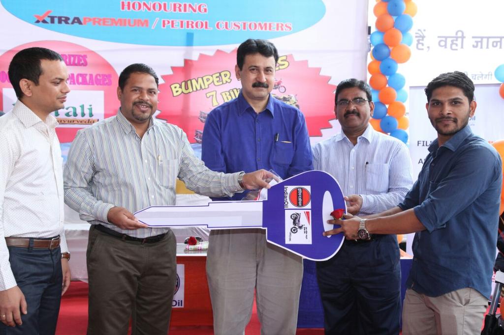 "Monsoon Magic Chill" sales campaign: one of the Lucky Winner from Navi Mumbai <a href="/dksmumbai/">dk sharma</a> <a href="/IndianOilcl/">Indian Oil Corp Ltd</a> <a href="/sarad_baranwal/">Sarad Baranwal</a>