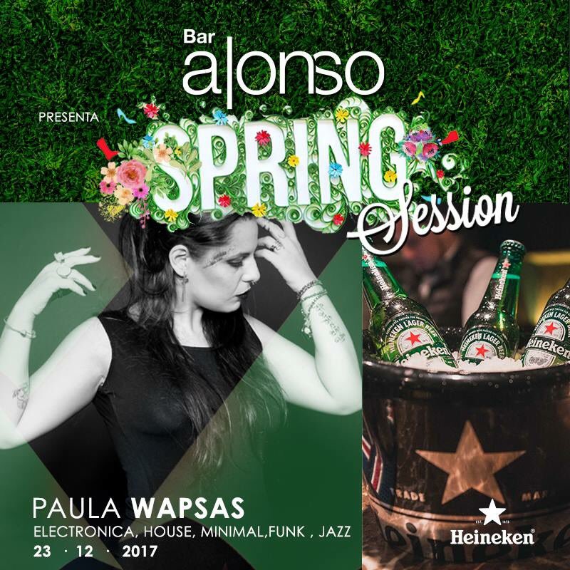 Los beats de DJ Paula Wapsas se tomarán nuestra terraza esta noche, con una selección de funk y jazz. ¡Te esperamos junto a <a href="/Heinekencl/">Heinekencl</a>! #OpenYourWorld

22 207 4480 o en reservas@baralonso.cl
📍Alonso de Córdova 4236.