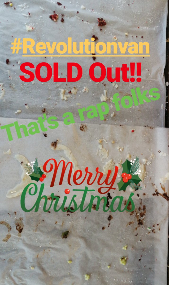 Hooktblackrock's tweet photo. #Revolutionvan is now Sold Out.
Merry Christmas folks and have great holiday. See you in the New Year. π©βππ @red_stables https://t.co/V5Py7HKrr5