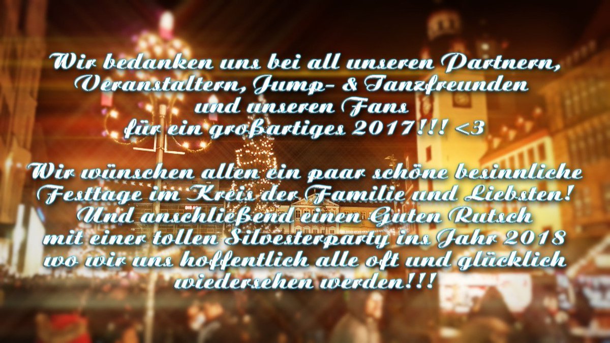 nischelhupper's tweet photo. 2017 - Ein DANKE an Euch treuen Fans für ein unvergessliches Showjahr 💙

Wir wünschen euch ein besinnliches Weihnachtsfest sowie einen guten Rutsch ins neue Jahr! 🎄❤️ https://t.co/HGfCvID892