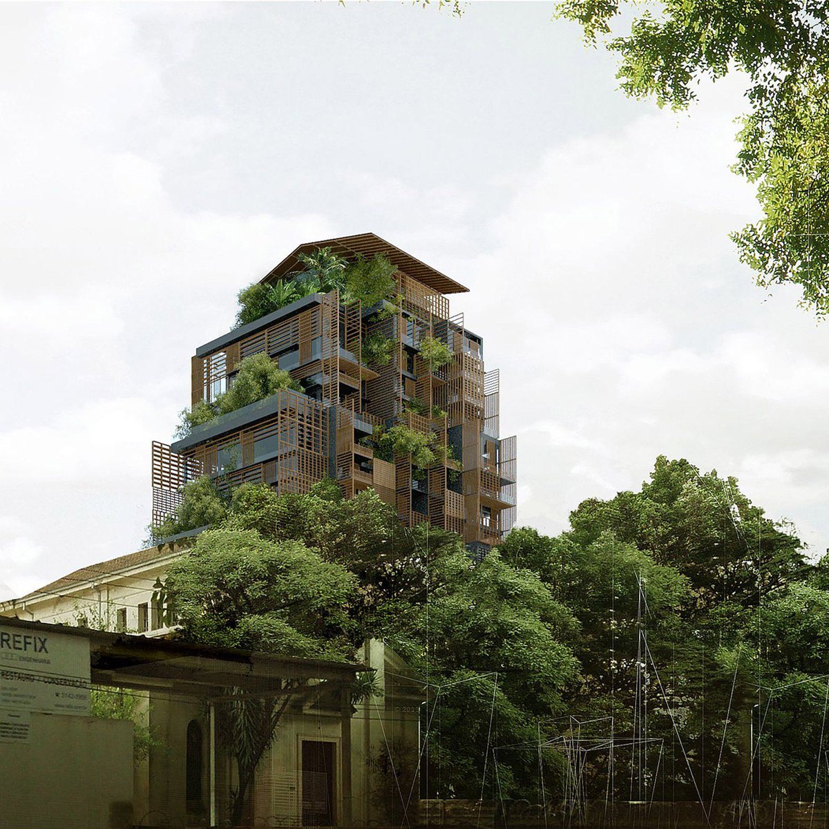 MobuSystems's tweet photo. 10 plant-covered buildings that point to a greener future 
https://t.co/fYezLPSFrp https://t.co/GeOpX2grU0