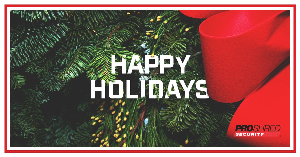 Happy Holidays from our family to yours! #ProshredMiami