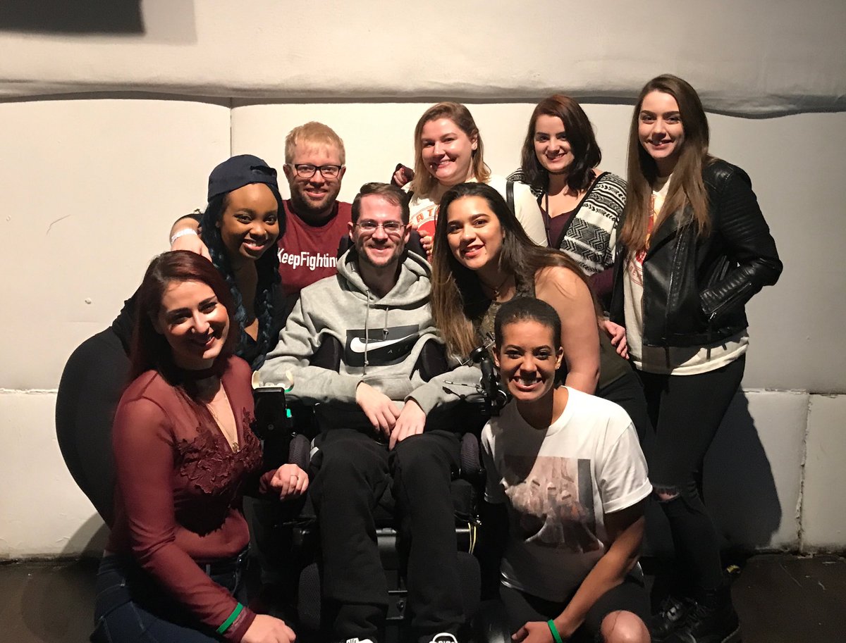 jamescuevas's tweet photo. Traveled across the country for a hero and one hell of a fighter. It was a pleasure meeting you in person Andrew. Your story is such a blessing. We will continue sending our love and prayers to you and the fam. ๐๐ผ#Drewapalooza #keepfightingdrew https://t.co/xJFpqTsG2u