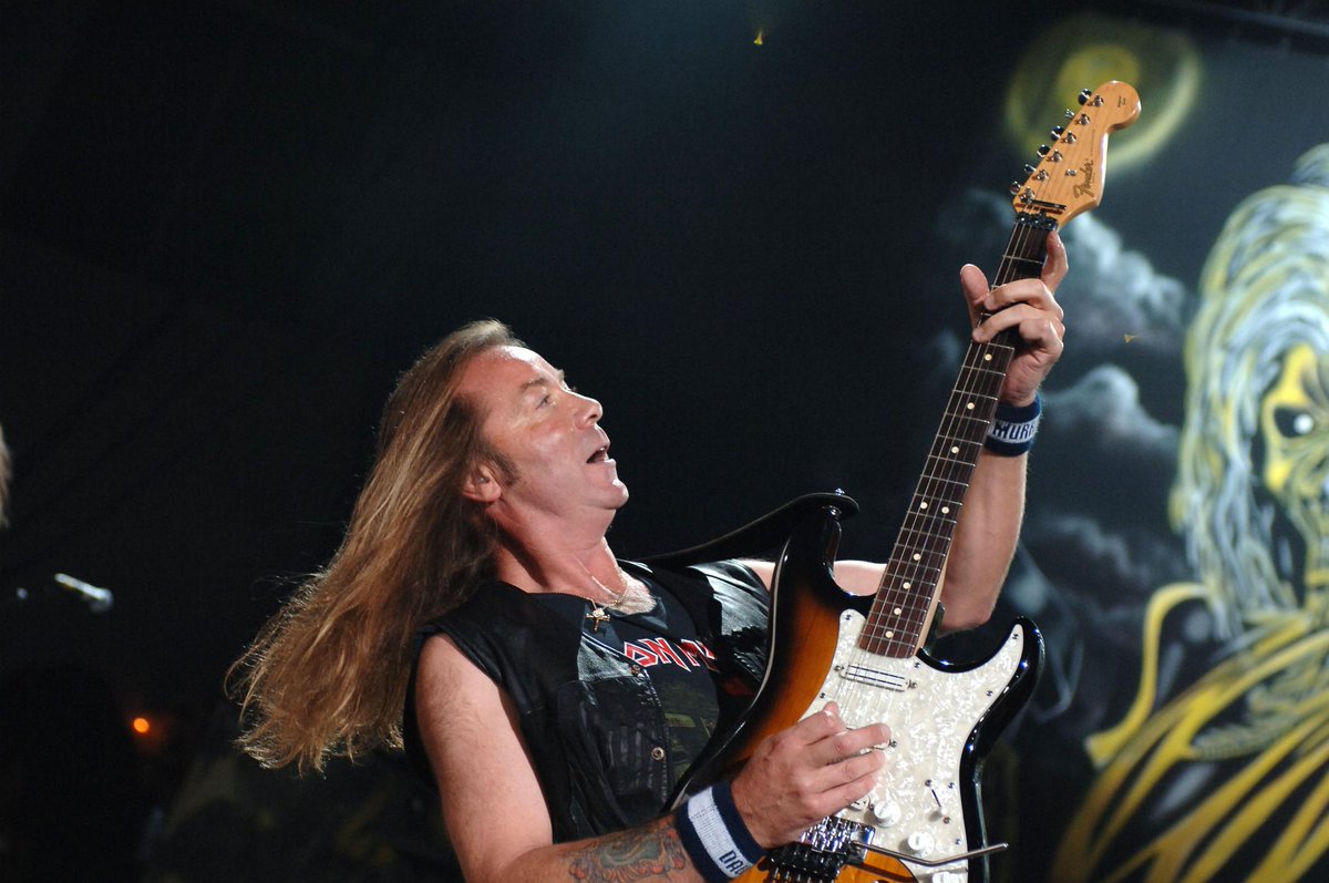 Join us to wish a Happy Birthday to the incredible shredder, Dave Murray of IronMaiden!   