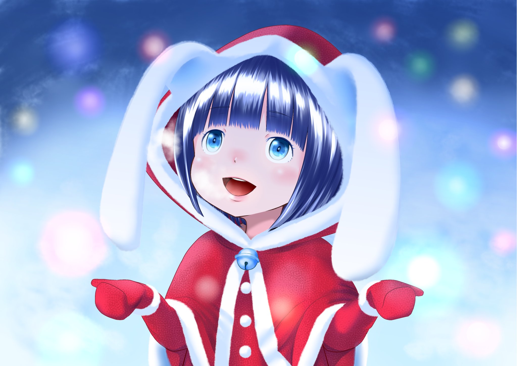 ボブ尾 on Twitter &quot;サンタうごくちゃん描ぎましだ…