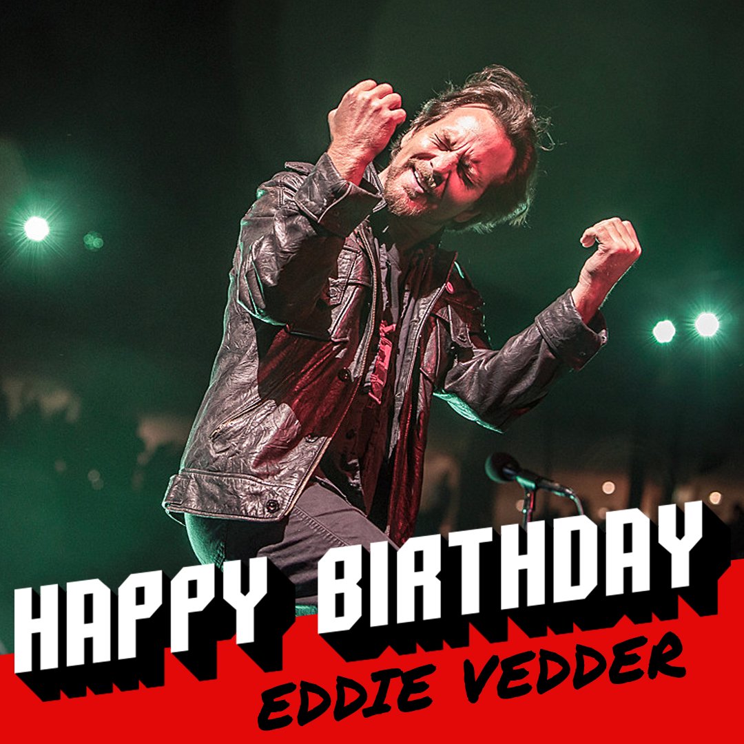 This is the move Eddie Vedder makes when you wish him a happy birthday!  