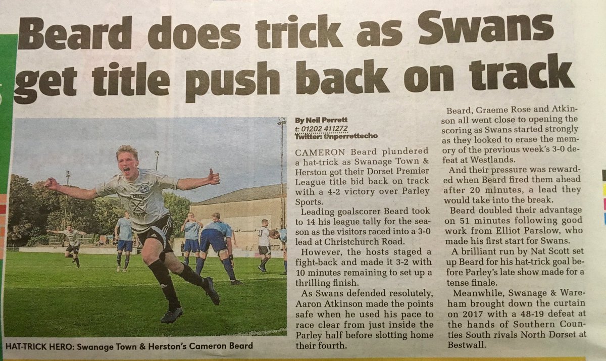 From The Swanage &amp; Wareham Advertiser