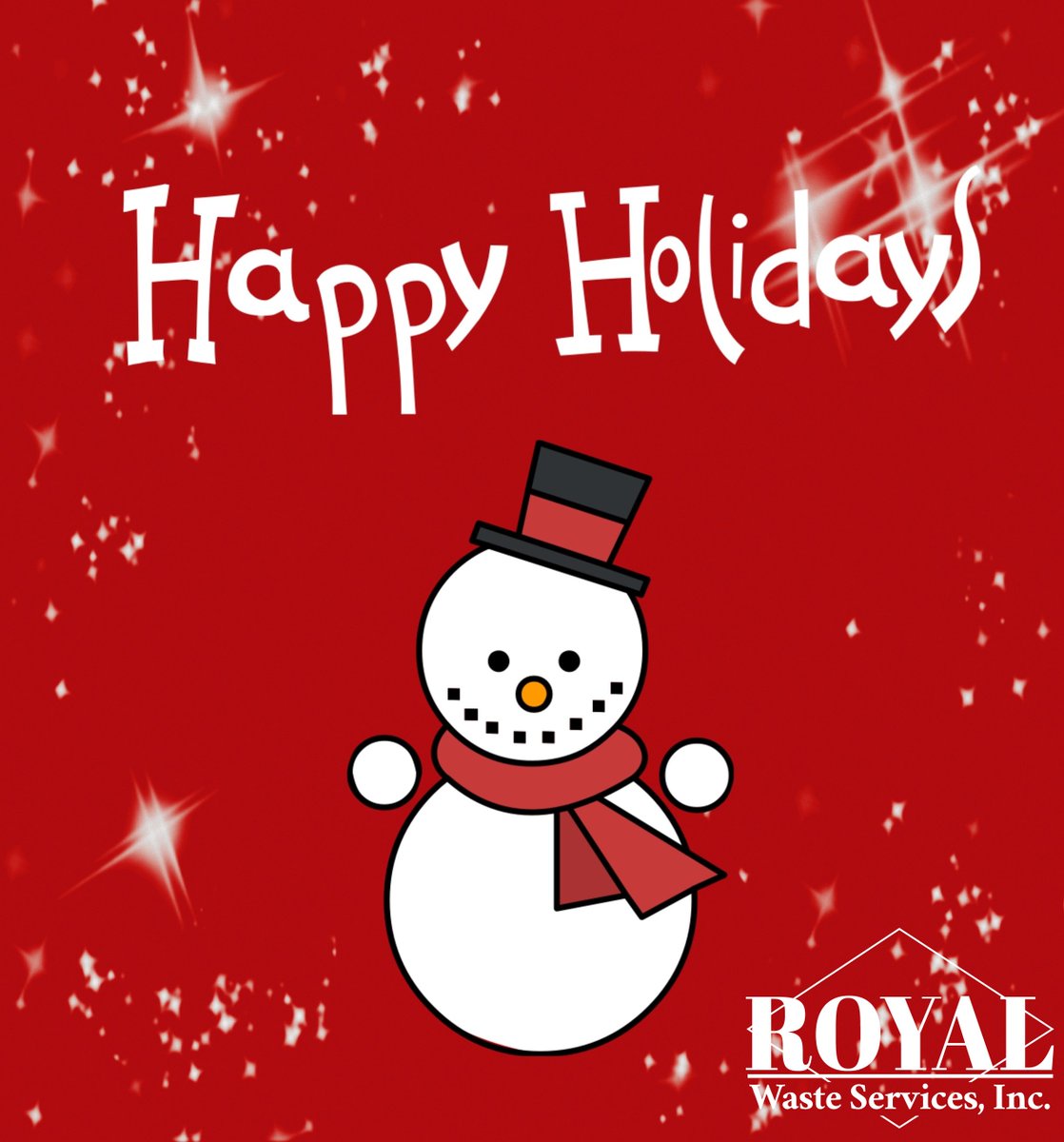 #happyholidays #merrychristmas #royalwaste #royalwasteservices #newyork #holidays