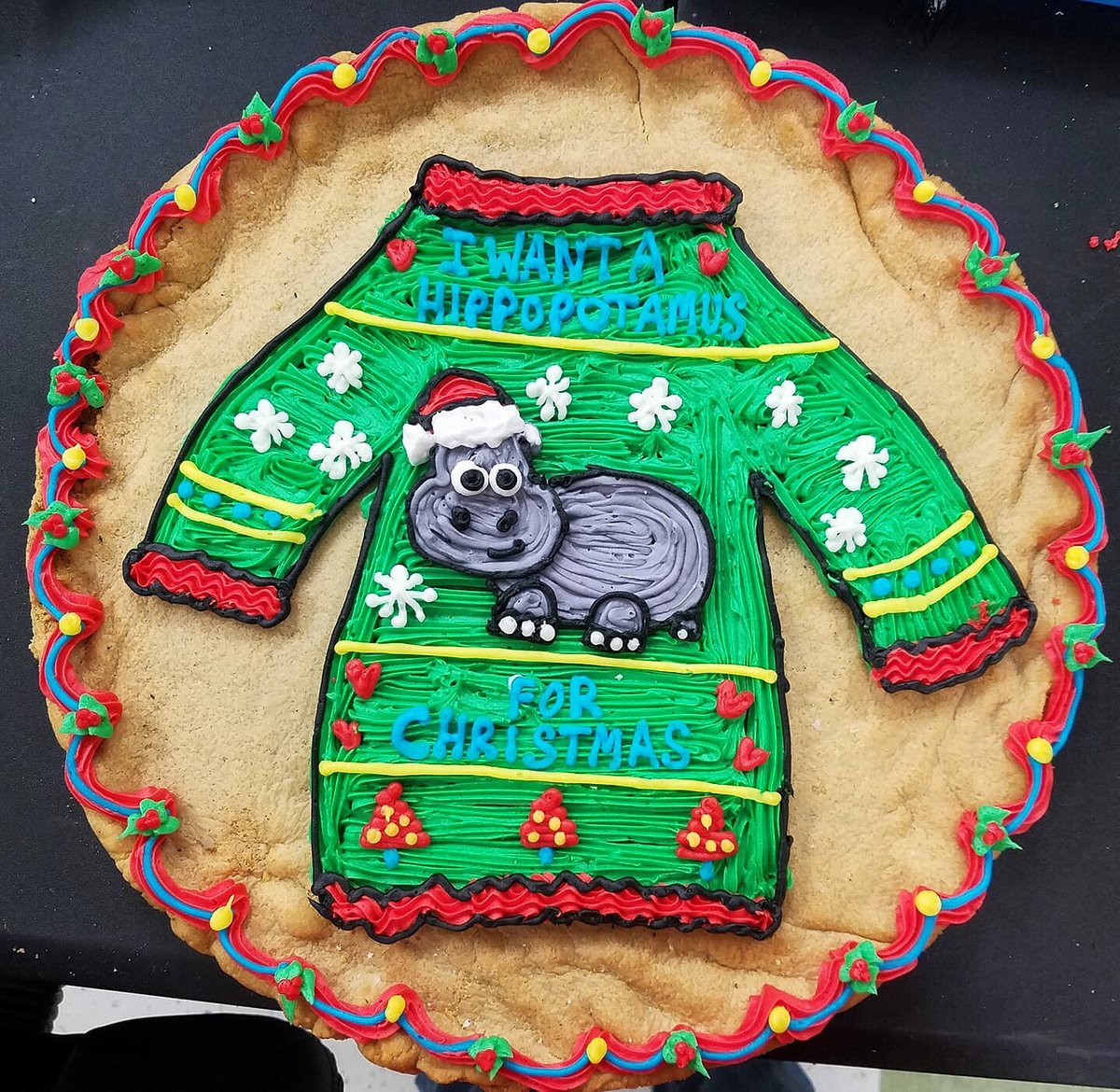 Available now! One 14" Peanut Butter cookie for only  $16. #EileensCookies is open normal hours today! 8-5