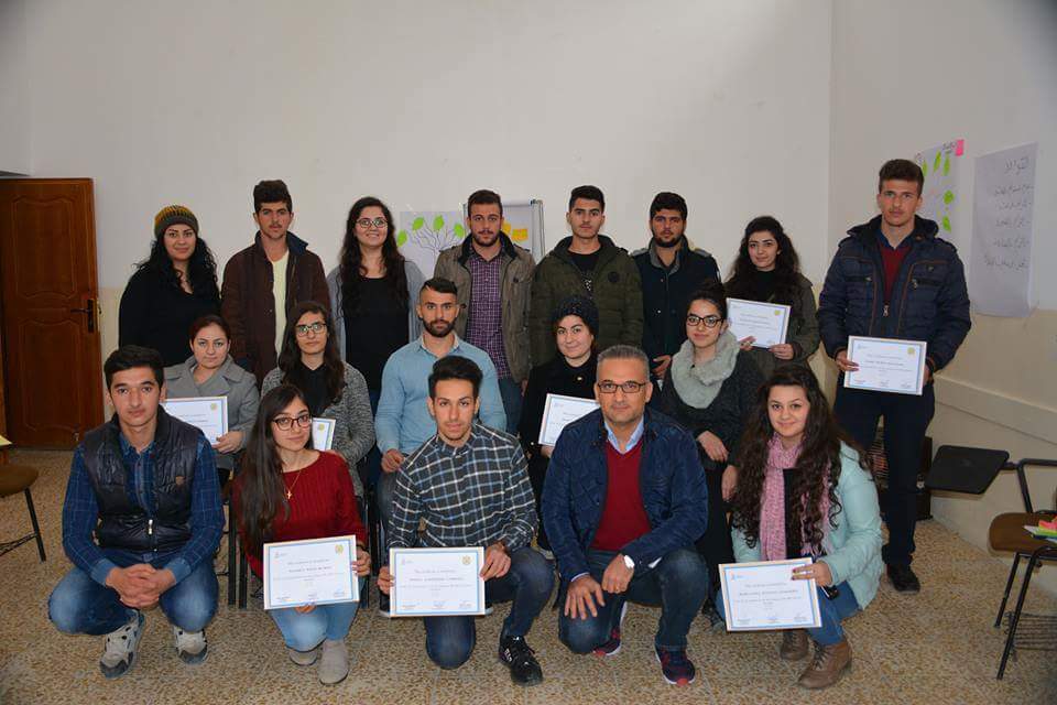 AlMesalla_org's tweet photo. On the #December 22/ 2017, #AlMesalla #Organization with #Coordination with #Kherota organization for #Human #Rights #Conducted one-day #Training for #Youth in #Diana/ #Soran about life #kills and #Peer #Education.
https://t.co/CLrenqXjfM
#twitterKurds # https://t.co/9g9HeAJveV