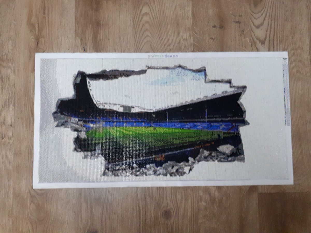 nw_thfc's tweet photo. @StacyHaley381  I've finally finished my bad boy white Hart lane only took me 6 months 52.000 tiles later https://t.co/ggaGX5BAEO