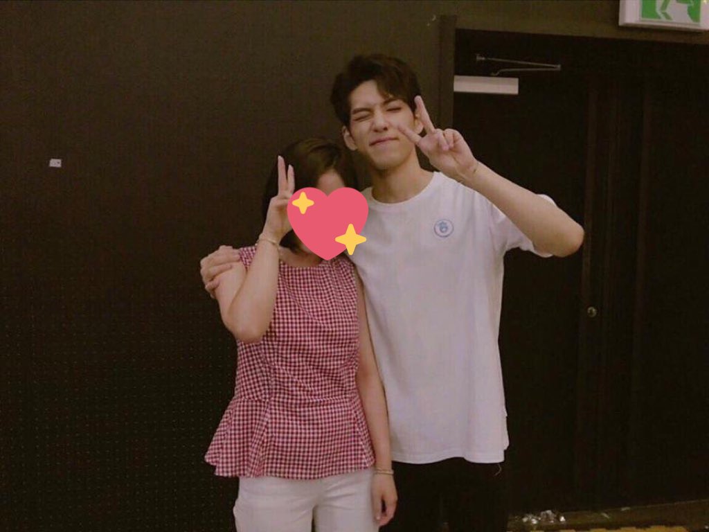 PandoraDaydream's tweet photo. Wonpil x his noona - They have the cutest relationship :’) https://t.co/XRiJewBzeh