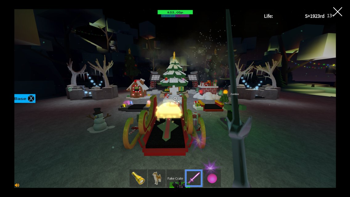 m_haven's tweet photo. @berezaagames This is all the Christmas things I have collected from the past to enter this and I’m not on pc I am on the xbox So Yh hope u enjoy my base👍🎁🎉 https://t.co/jWspU3b2dt