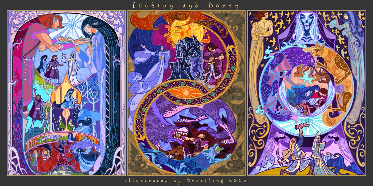 theoneringnet's tweet image. Beren &amp;amp; Luthien is the most personal story Tolkien ever wrote that it is memorialized on his grave.

Pick up the new edition at your local bookstore and give the gift of unending love.