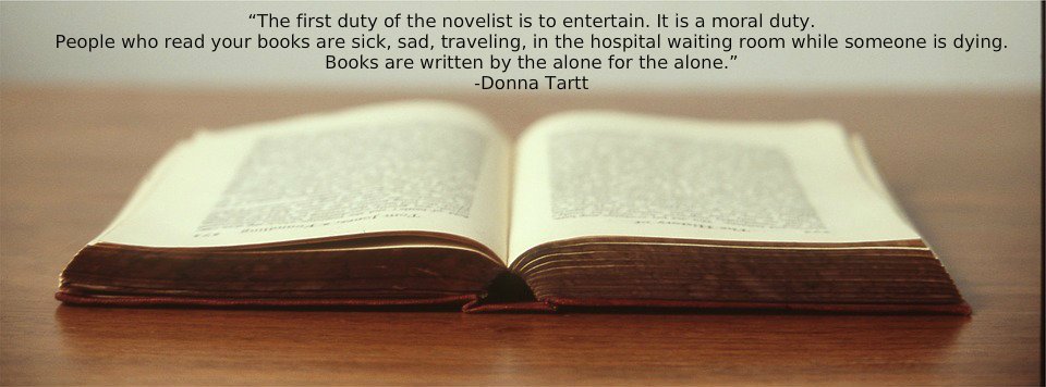 Happy birthday to author Donna Tartt! 