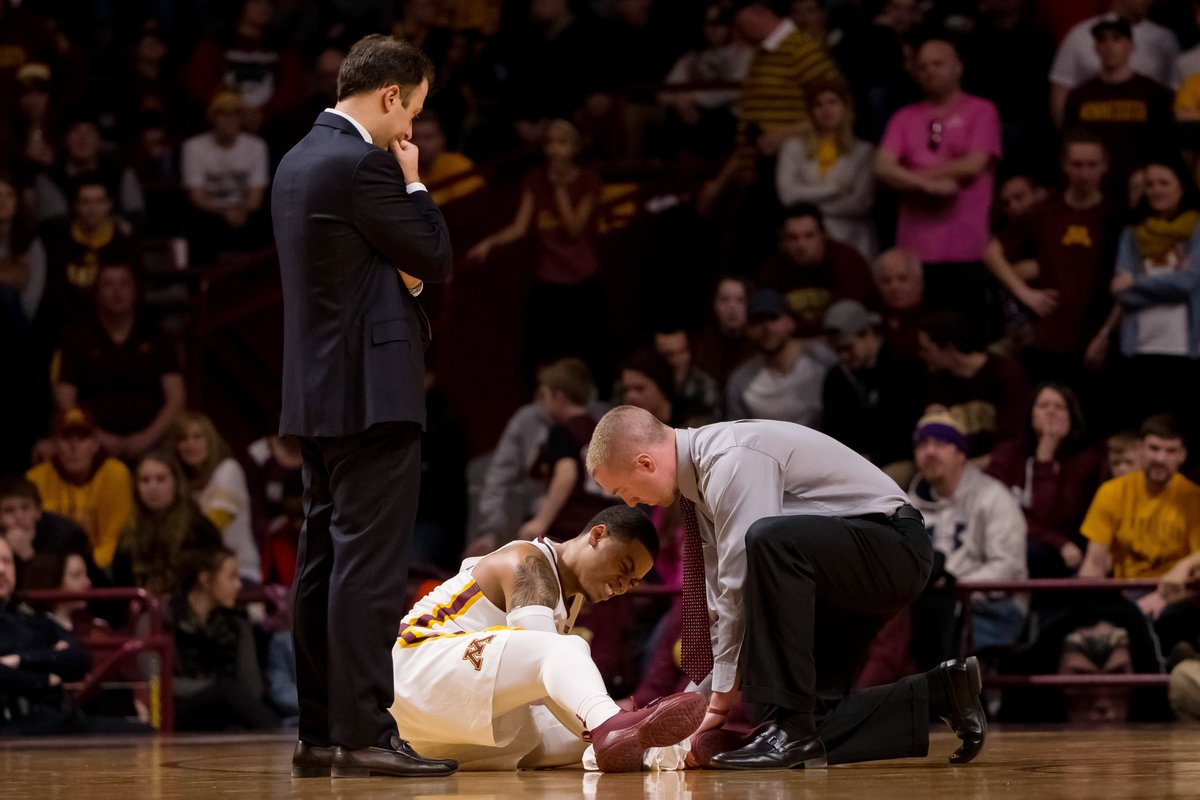 Big Ten Network Minnesota Pg Nate Mason Will Not Return Due To A Lower Leg Injury