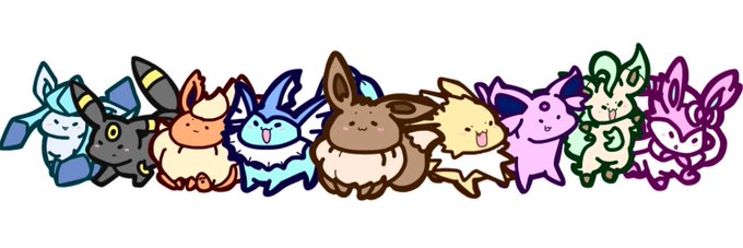 ニンフィアのtwitterイラスト検索結果 古い順