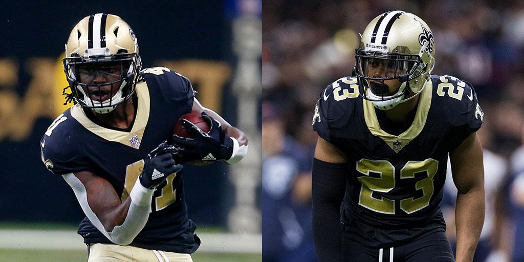 NFL's tweet photo. .@Saints sweep Rookie of the Year honors?
Who earns 2017 MVP?

14 NFL execs weigh in on year-end awards https://t.co/CgYlLBBe74 (via @TomPelissero) https://t.co/7BgiTtTa6S
