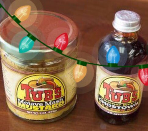 Stop by at noon today for your last chance to grab some spicy mustard/GhostTown oil before Xmas. Tubs t-shirts too!