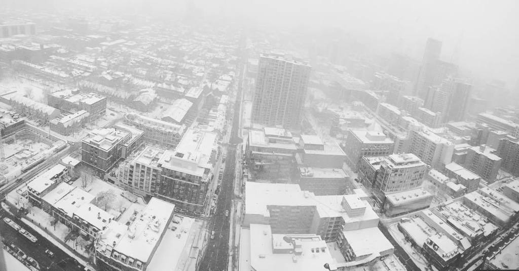 Snow snow snow  #the6ix #home #toronto ift.tt/2BXC9tA