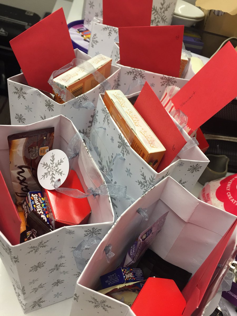 A little pressies for our guest staying over Christmas to sweeten up their stay  #teamwesthill #piwow #christmasinwesthill