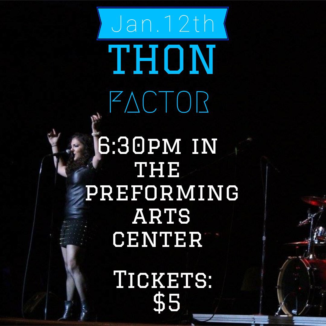 CVminiTHON's tweet photo. Get ready for THON Factor! Come out to see the musical talent these contests have to offer and all of the hard effort they put towards fund raising 🔷🎗 #FTK https://t.co/UrbozeM5Et