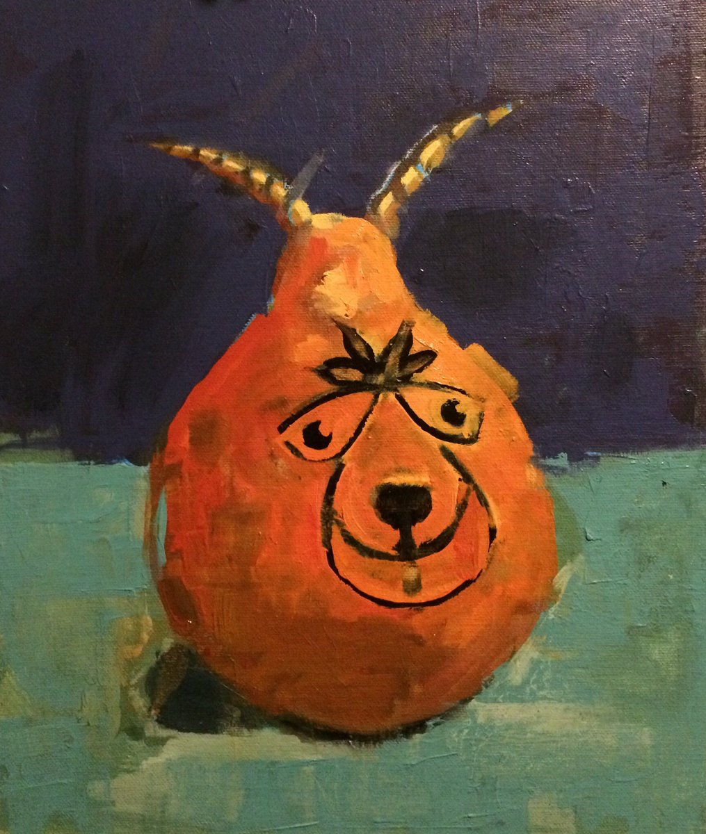 BacefaceRob's tweet photo. Work in progress. #spacehopper#dennishopper #oilpainting# https://t.co/Jjr5ahA42w