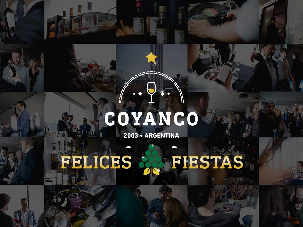 Coyanco Wine&Spirits (@coyancovinos) on Twitter photo Feliz Navidad, y un gran brindis por un 2018 próspero y lleno de gratas sorpresas.
<a href="/bressiabodega/">BRESSIA BODEGA</a> <a href="/BodegaRenacer/">Bodega Renacer</a> <a href="/vinaaliciawine/">Bodega Viña Alicia</a> <a href="/Bodegamelipal/">Bodega Melipal</a> <a href="/DesquiciadoOk/">Desquiciado Wines</a> #FelicesFiestas #Feliz2018 Feliz Navidad, y un gran brindis por un 2018 próspero y lleno de gratas sorpresas.
<a href="/bressiabodega/">BRESSIA BODEGA</a> <a href="/BodegaRenacer/">Bodega Renacer</a> <a href="/vinaaliciawine/">Bodega Viña Alicia</a> <a href="/Bodegamelipal/">Bodega Melipal</a> <a href="/DesquiciadoOk/">Desquiciado Wines</a> #FelicesFiestas #Feliz2018