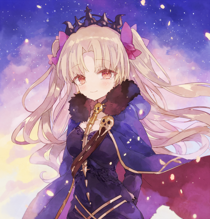 エレシュキガル(Fate) 「ありがとう 」|水々のイラスト