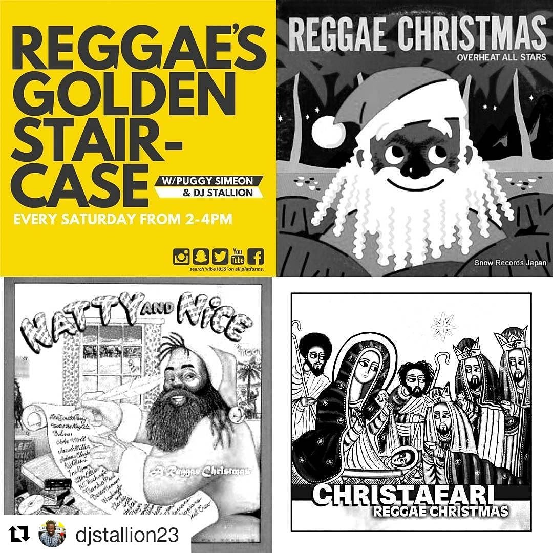 💃🏼💃🏼what other dj can make ya bubble to christmas chunes <a href="/djstallion23/">DJ STALLION</a> go dj 💃🏼🎶  <a href="/vibe105to/">VIBE105TO</a> Give thanks for another year of Reggae's Golden Staircase 📻